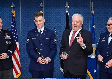 SecAF Kendall, CSO Saltzman host USSF 5th birthday at the Pentagon