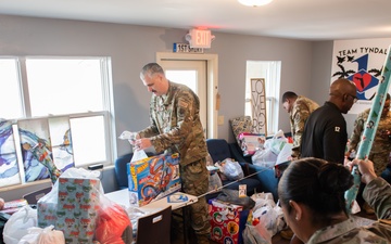 Tyndall First Sergeants prepare for Operation Angel Tree