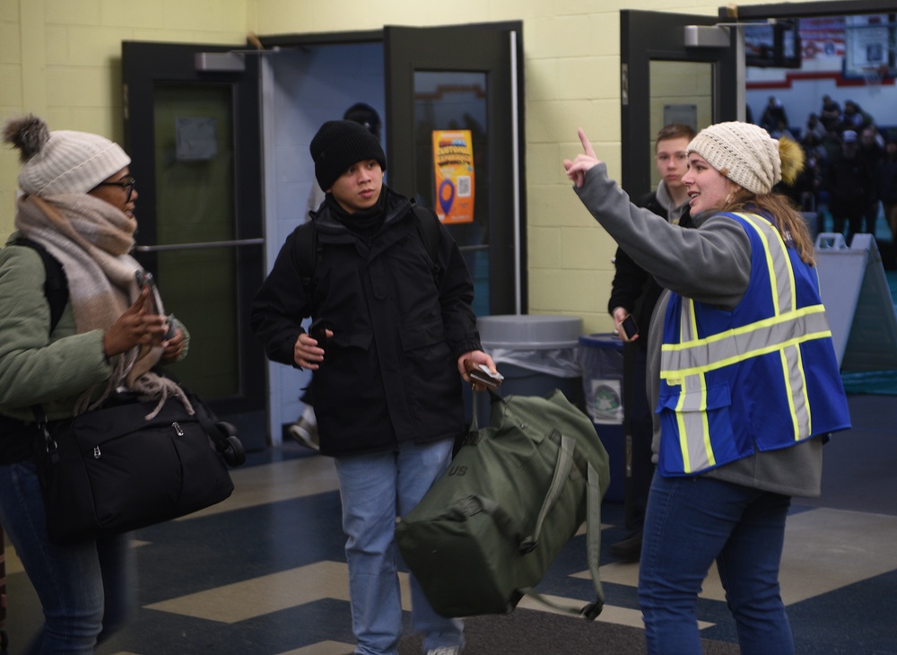 Sailors Homeward bound for the holidays