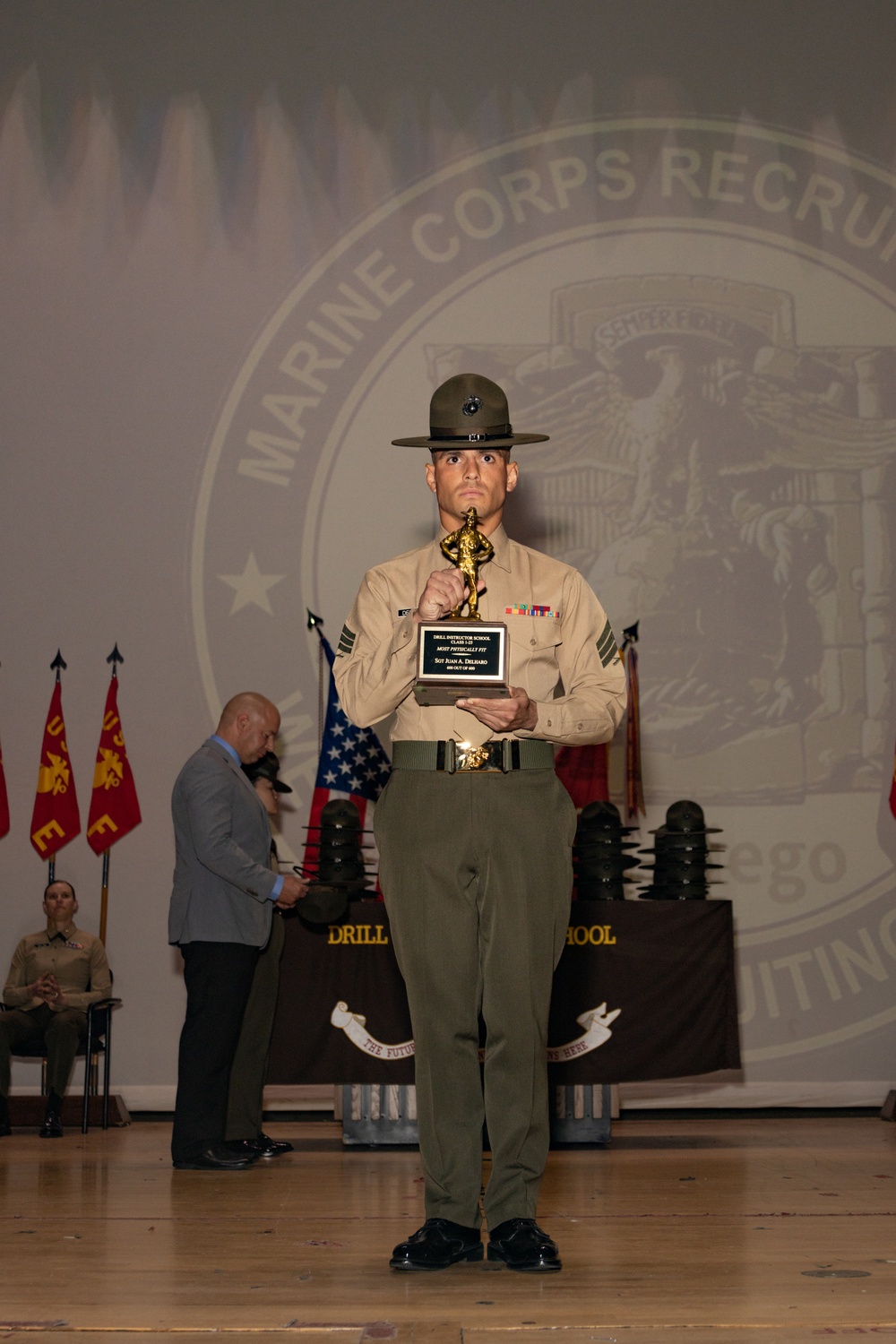 MCRDSD Drill Instructor School Graduation 1-25