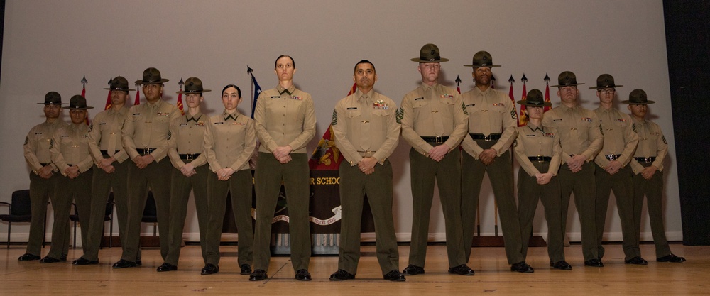 MCRDSD Drill Instructor School Graduation 1-25