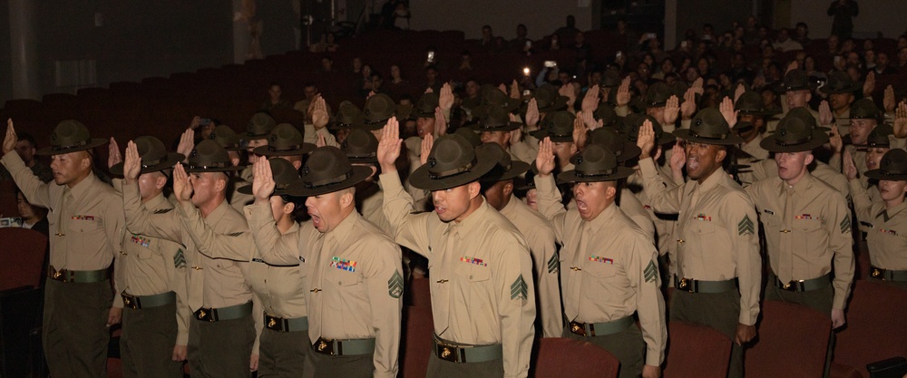 MCRDSD Drill Instructor School Graduation 1-25