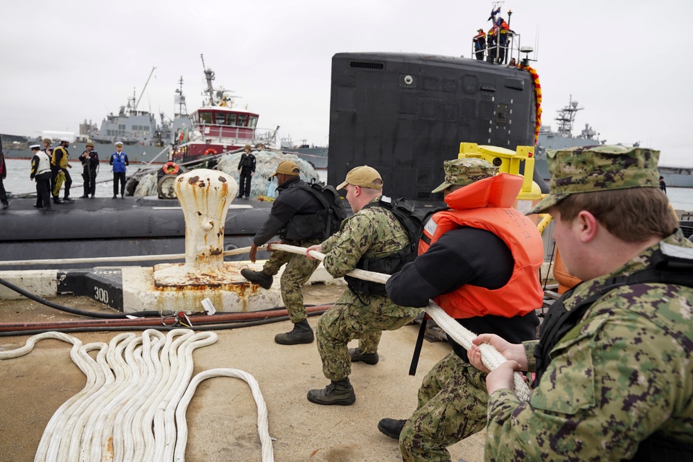 USS New Mexico Returns to Naval Station Norfolk Following Deployment