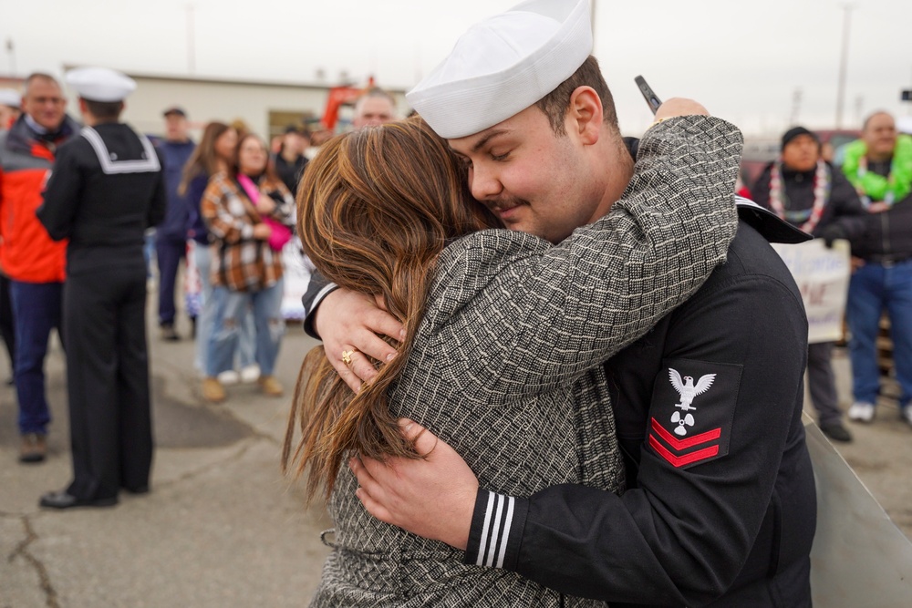 USS New Mexico Returns to Naval Station Norfolk Following Deployment