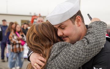 USS New Mexico Returns to Naval Station Norfolk Following Deployment