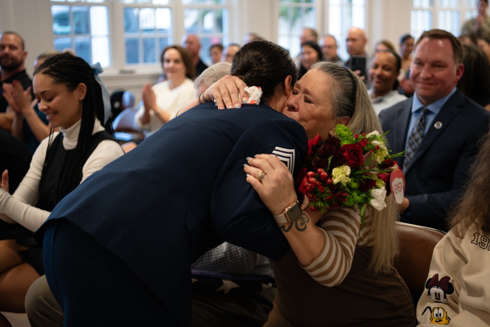 CMSgt. Lee retires following 25 year military career