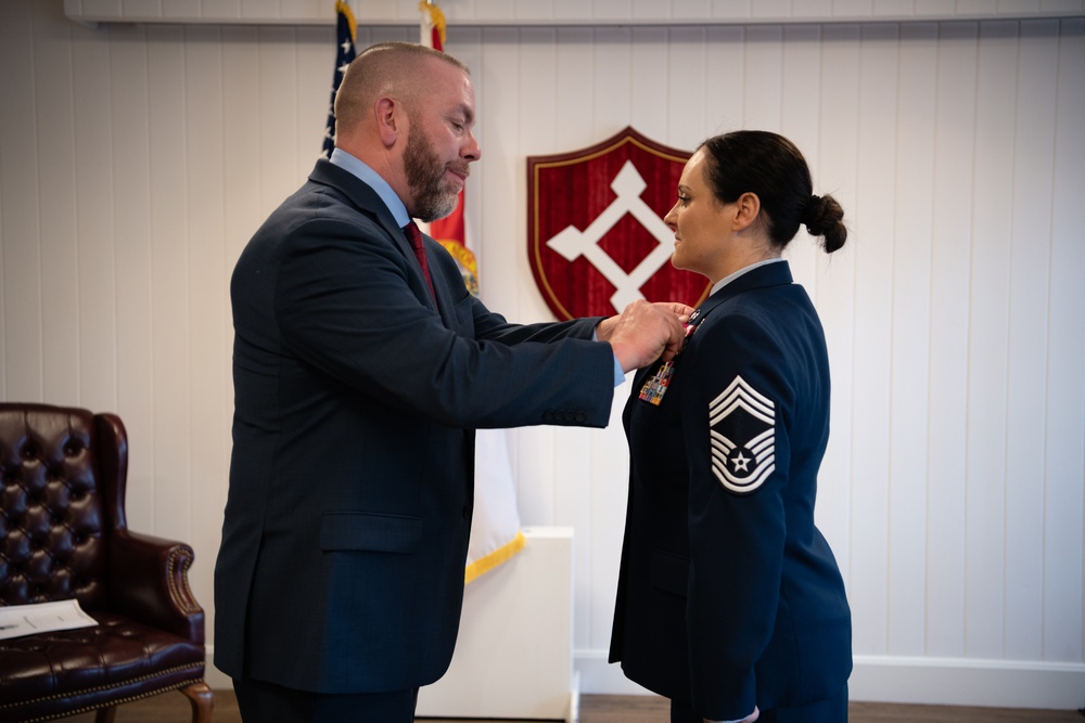 CMSgt. Lee retires following 25 year military career