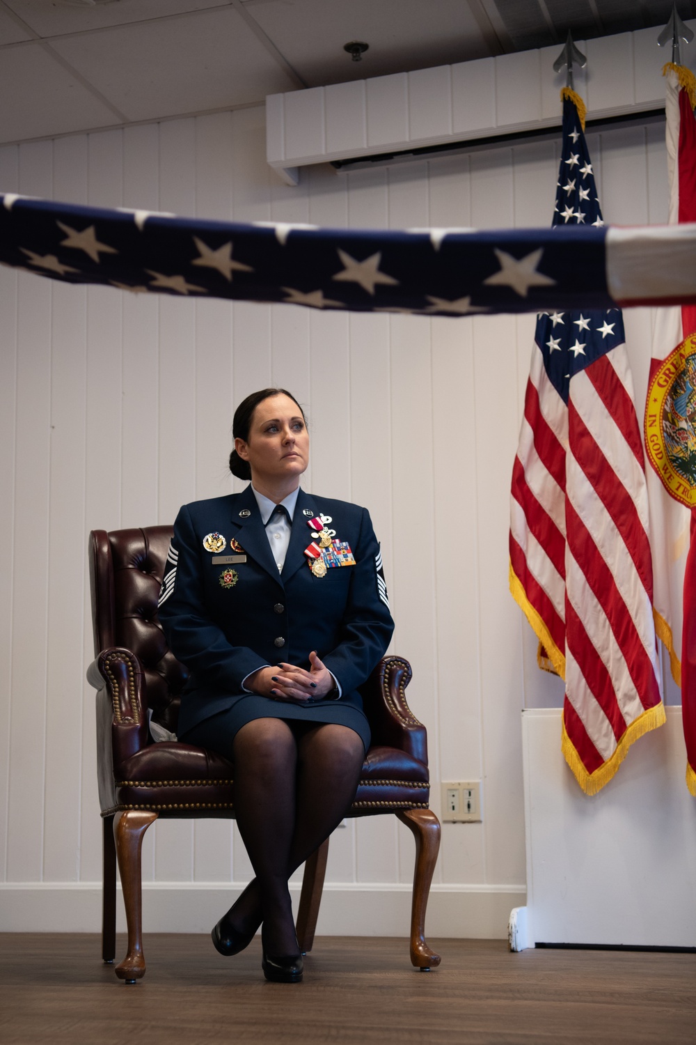 CMSgt. Lee retires following 25 year military career