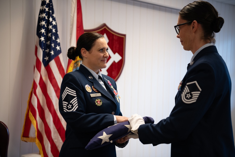 CMSgt. Lee retires following 25 year military career