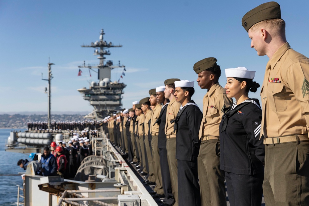 USS Abraham Lincoln returns to homeport after deployment