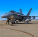 Steel Knight 24: VMFA-232 receives fuel from MWSS-373 Marines at forward arming and refueling point, Beale AFB