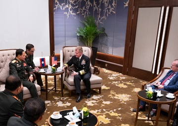 USINDOPACOM commander meets with Laos Deputy Minister of Defense