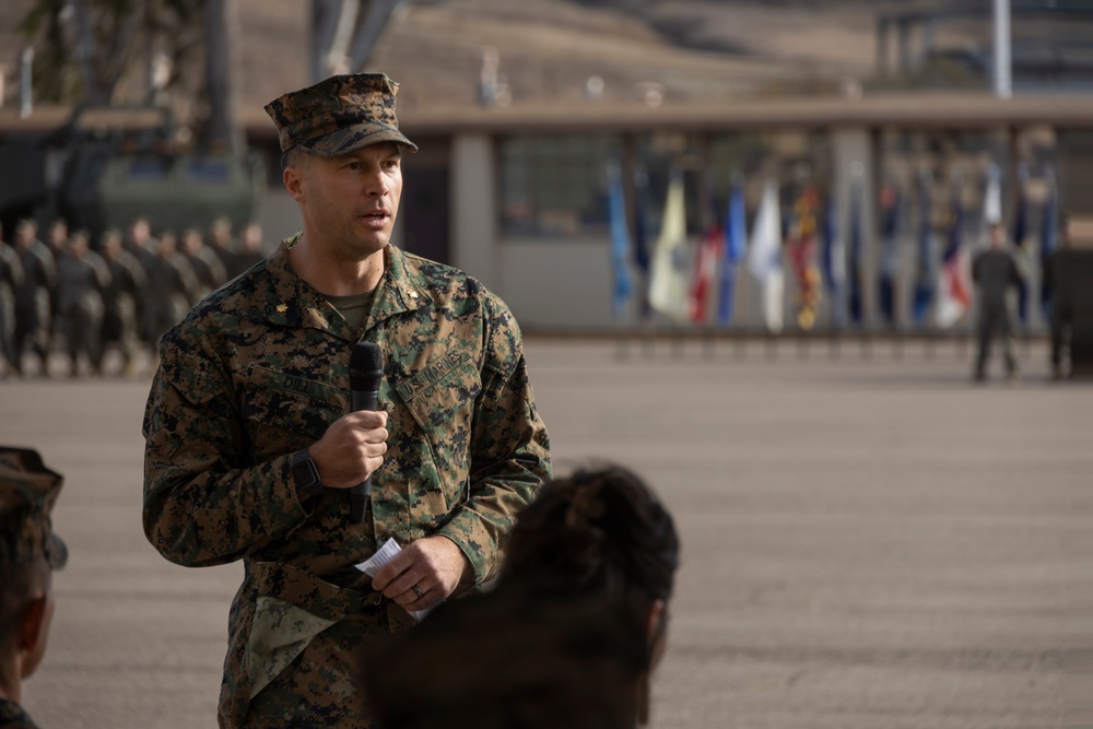 11th Marine Regiment activates first ever Fire Support Battalion