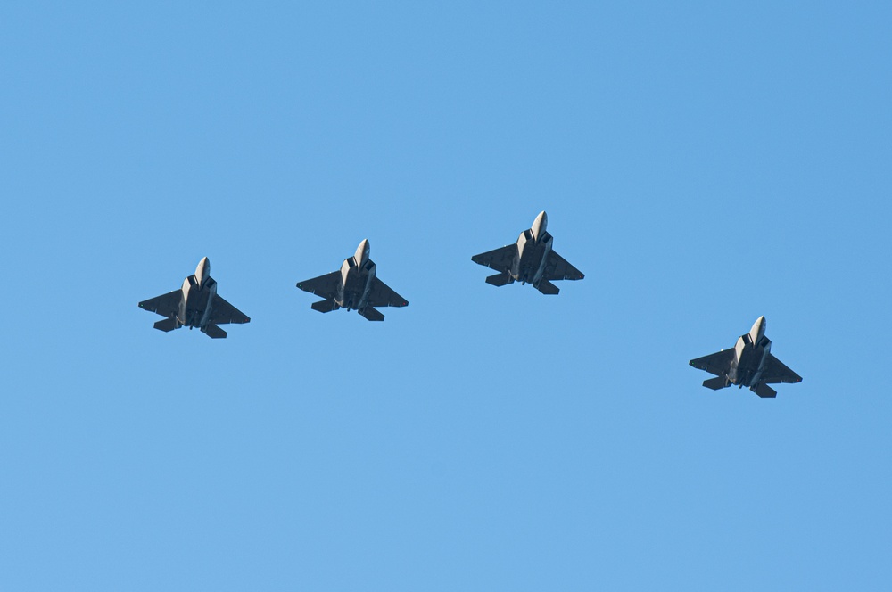 Hawaii ANG Salutes at Hickam Field Remembrance Ceremony