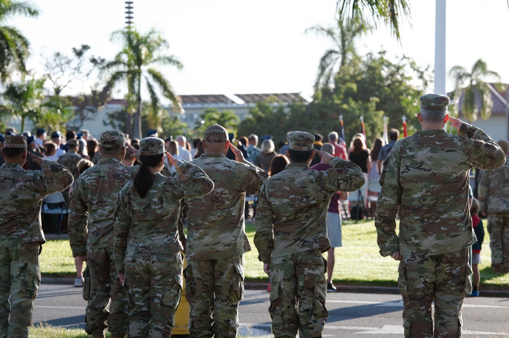 Hawaii ANG Salutes at Hickam Field Remembrance Ceremony