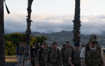 Air Force Office of Special Investigations Detachment 6 hosts Hustler 6 memorial ruck