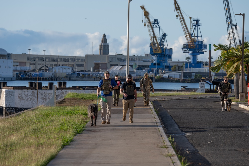 Air Force Office of Special Investigations Detachment 6 hosts Hustler 6 memorial ruck