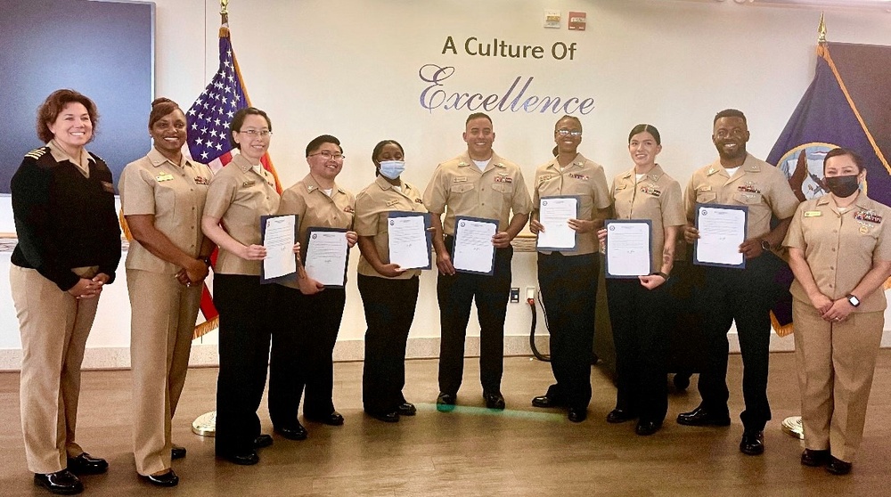NMRTC Fort Belvoir's Frocking Ceremony