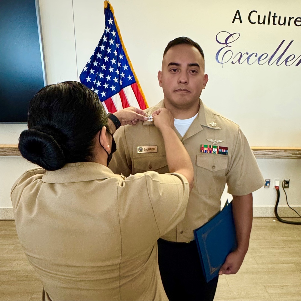 NMRTC Fort Belvoir's Frocking Ceremony