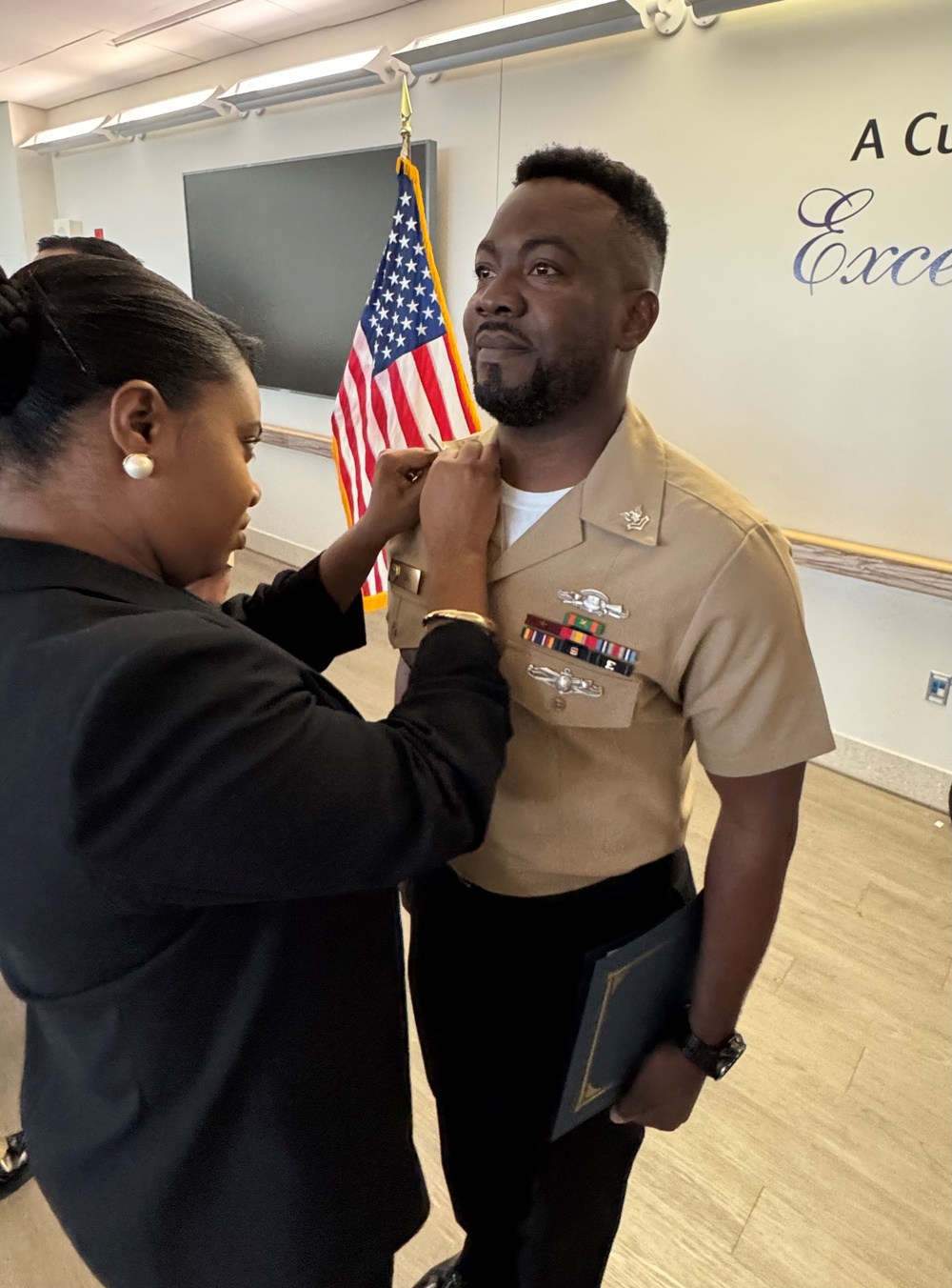 NMRTC Fort Belvoir's Frocking Ceremony