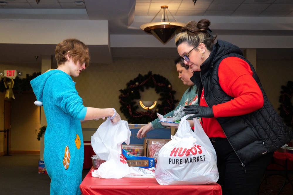 Holiday spirit brightens Grand Forks Air Force Base