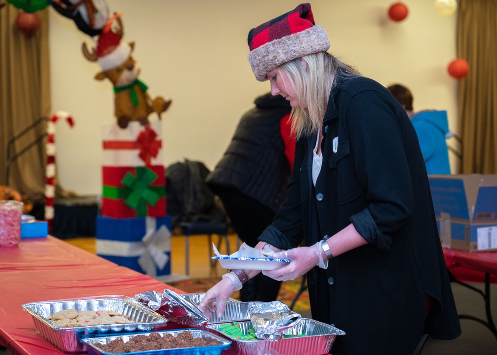 Holiday spirit brightens Grand Forks Air Force Base