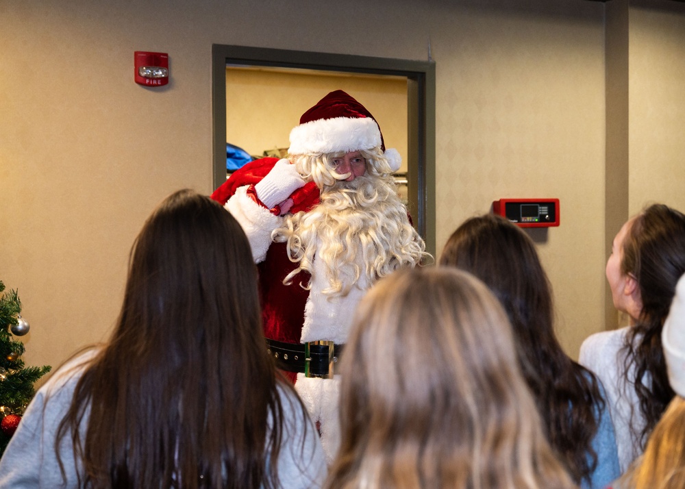 Holiday spirit brightens Grand Forks Air Force Base