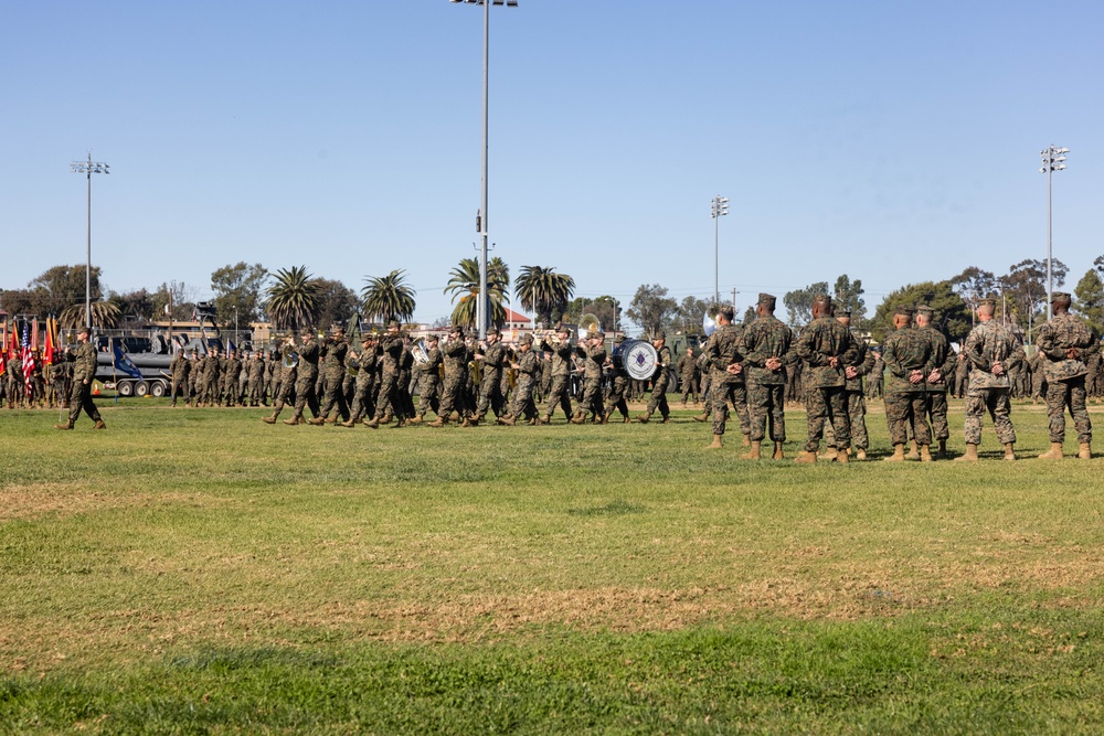 1st MARDIV holds relief, appointment ceremony