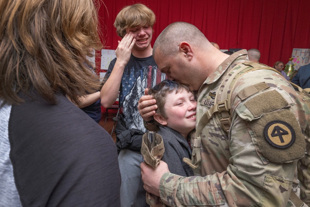 44th Soldiers arrive home