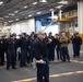 USS Ronald Reagan (CVN 76) conducts a joint damage control drill