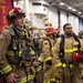 USS Ronald Reagan (CVN 76) conducts a joint damage control drill