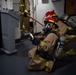 USS Ronald Reagan (CVN 76) conducts a joint damage control drill