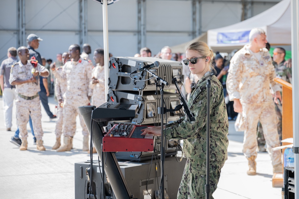 U.S. Navy Band Unites Through Music at Camp Lemonnier