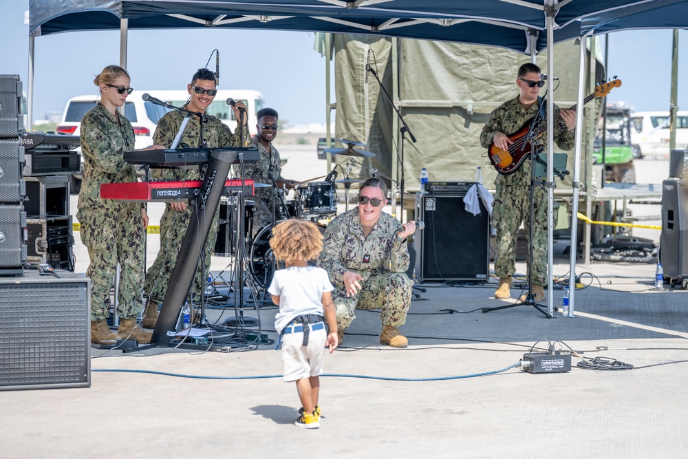 U.S. Navy Band Unites Through Music at Camp Lemonnier