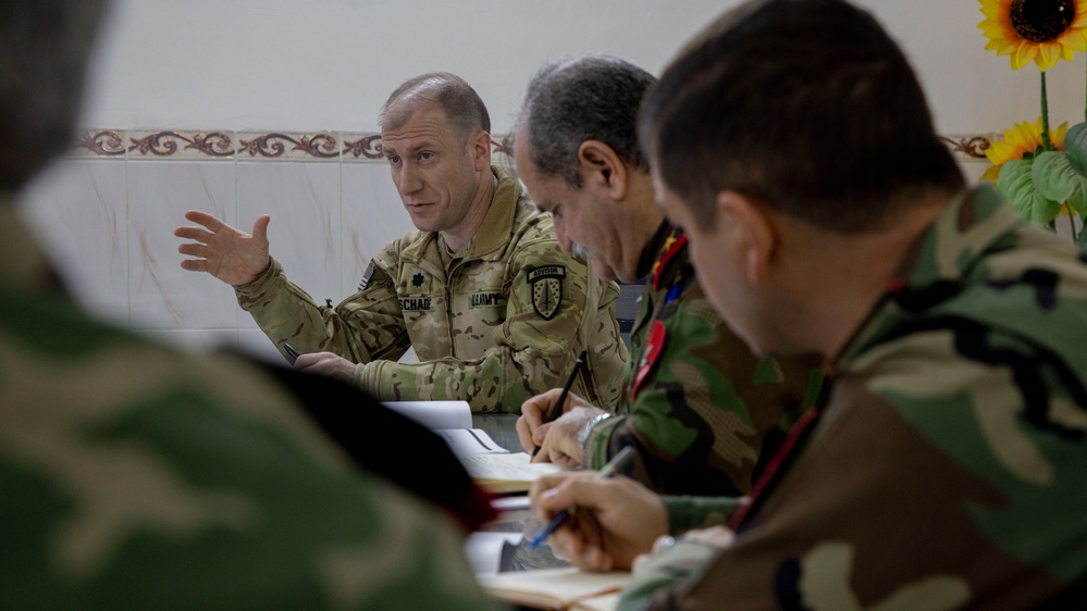 3rd SFAB Instructs MDMP Class to Peshmerga Staff College Instructors