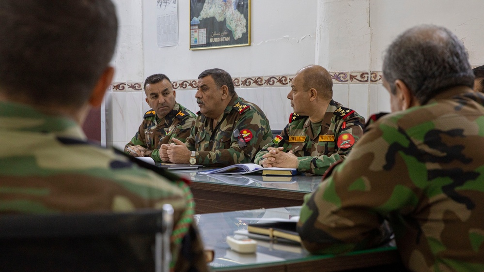 3rd SFAB Instructs MDMP Class to Peshmerga Staff College Instructors