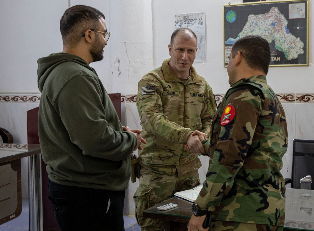 3rd SFAB Instructs MDMP Class to Peshmerga Staff College Instructors