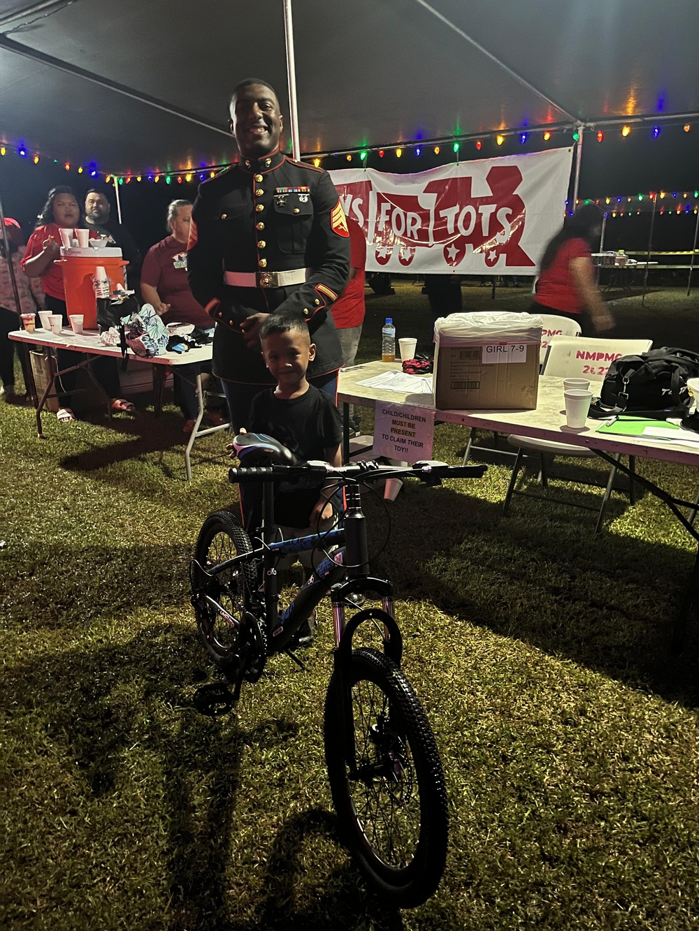 2024 Toys for Tots campaign in Rota