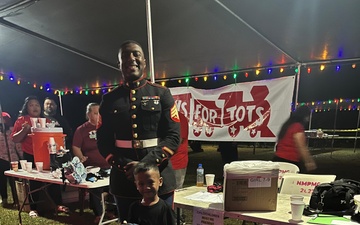 2024 Toys for Tots campaign in Rota