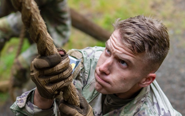 Gen. Omar N. Bradley Best OC/T Competition Day 2 Obstacle Course