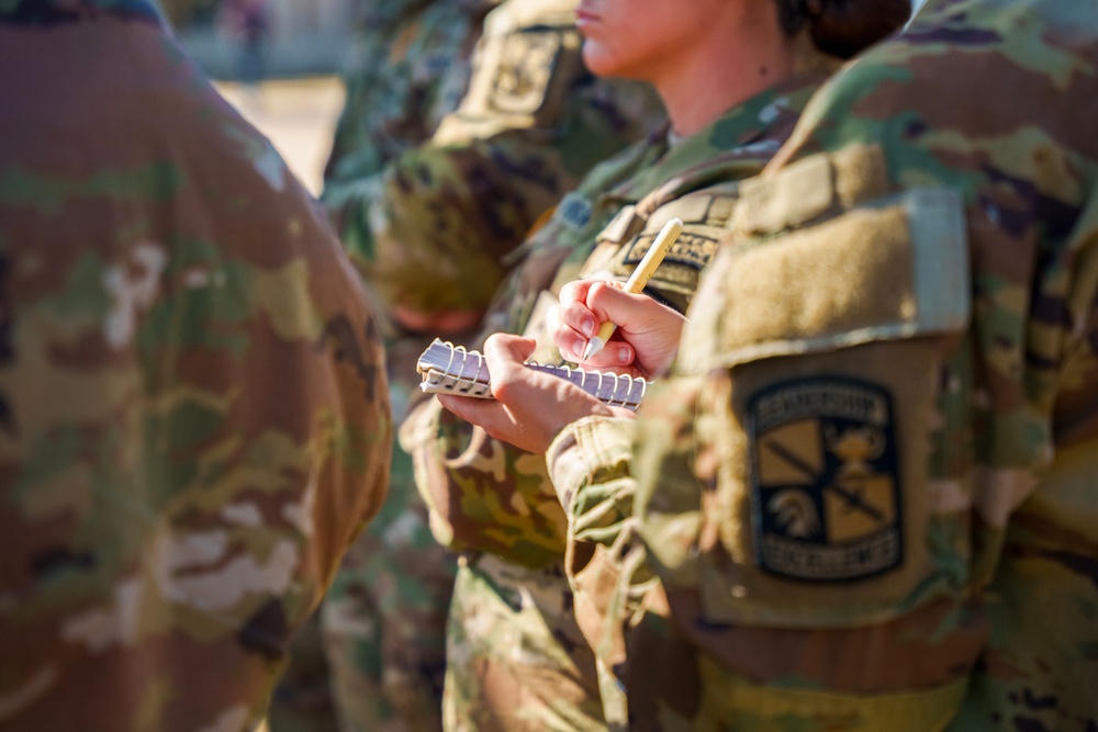 Arkansas Army ROTC Cadets Class