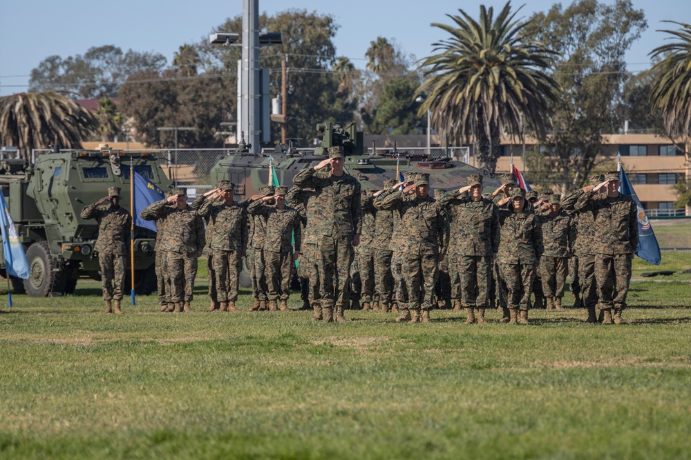 1st MARDIV holds relief, appointment ceremony