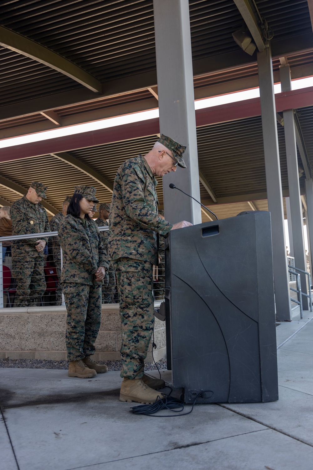 1st MARDIV holds relief, appointment ceremony