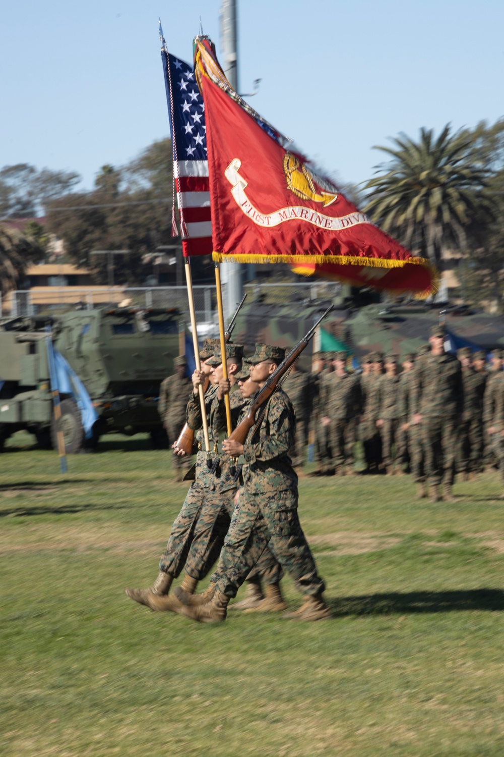 1st MARDIV holds relief, appointment ceremony