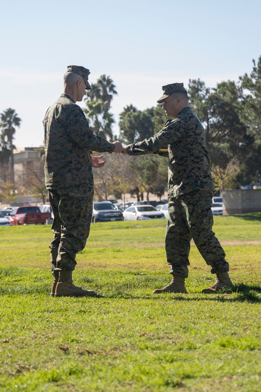 1st MARDIV holds relief, appointment ceremony