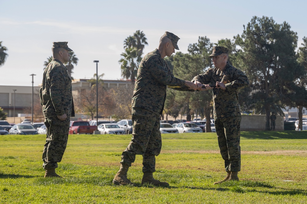 1st MARDIV holds relief, appointment ceremony