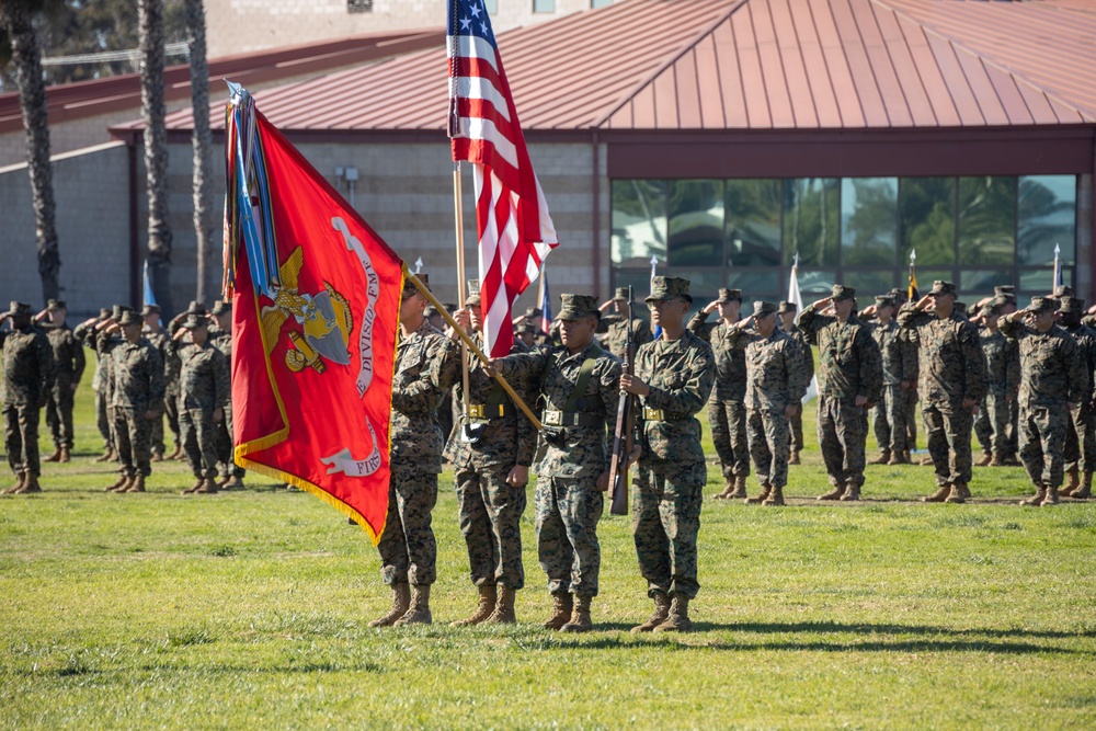 1st MARDIV holds relief, appointment ceremony