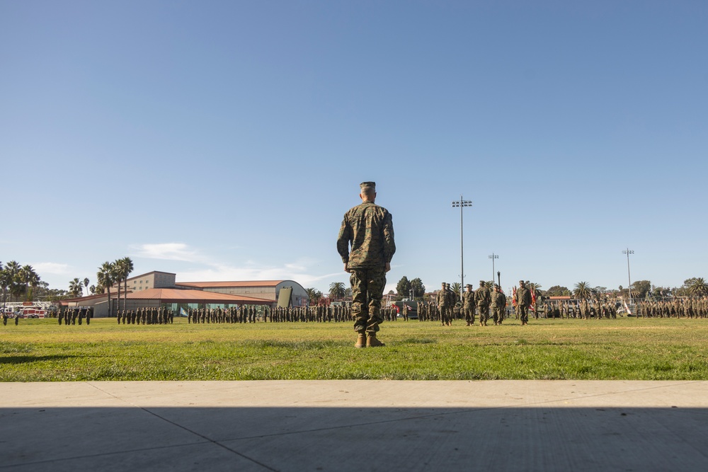 1st MARDIV holds relief, appointment ceremony