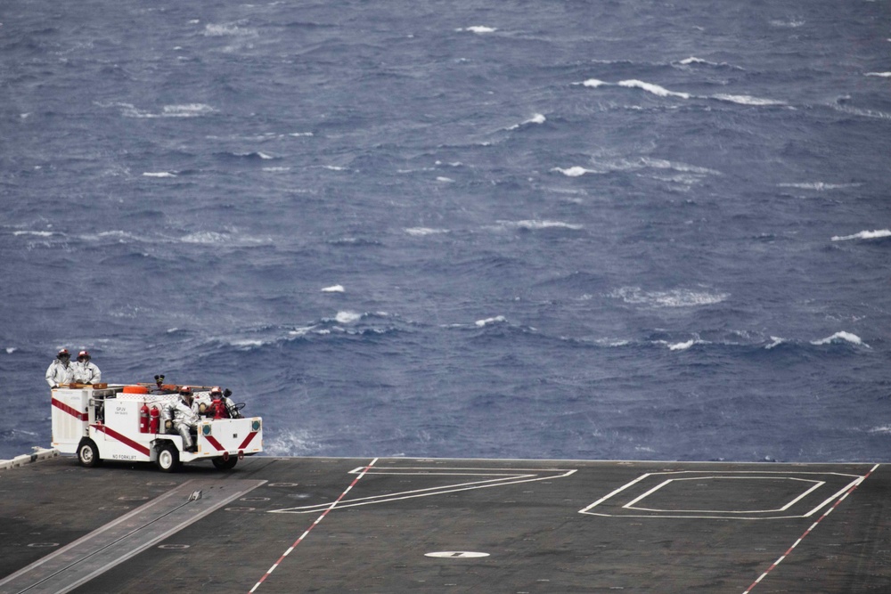 USS Carl Vinson (CVN 70) Conducts Routine Flight Operations in the Philippine Sea