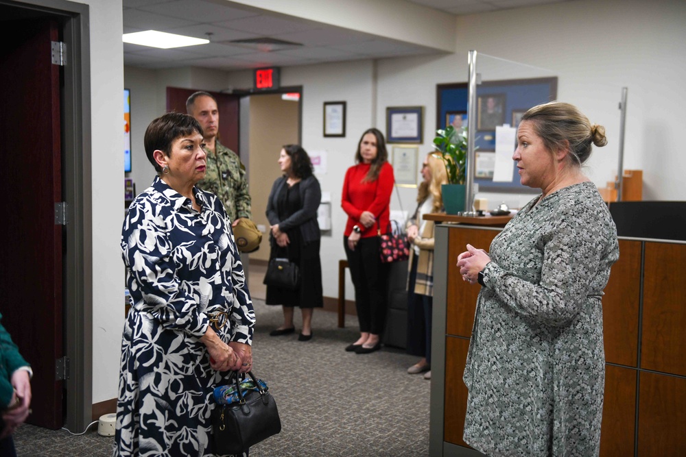 SECNAV Del Toro, Spouse Visit NSA Bahrain